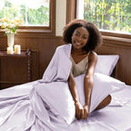 CozyLux Satin Sheets Full Size Sheets - Image 5