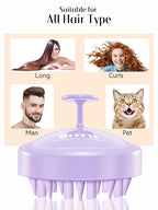 HEETA Hair Scalp Massager Brush, Updated Scalp Exfoliator - Image 7