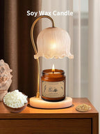 Scented Candles for Home, 16oz Large Jar Scented Candle – Lemon Verbena Soy Wax - Image 3