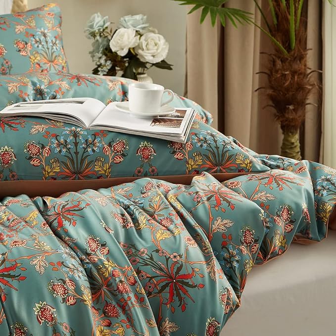 Cupocupa Duvet Cover Set;Duvet Cover Full Bedding Set Fluffy Boho Duvet Cover - Image 4