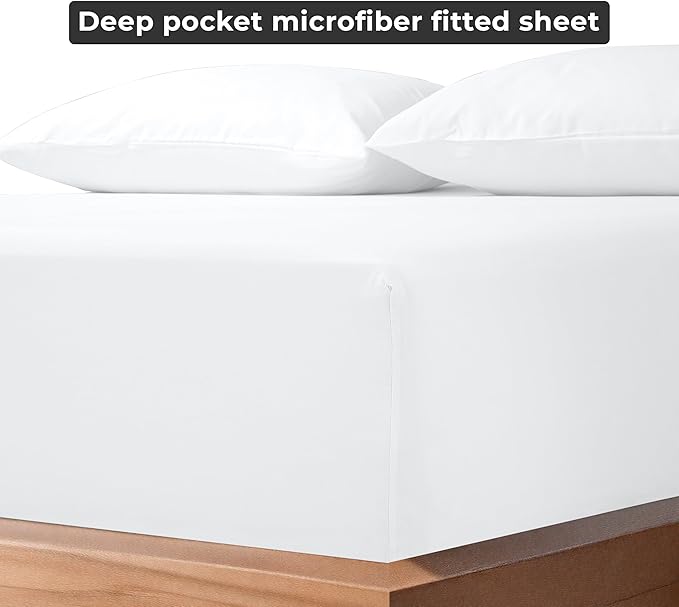 Royale Linens Fitted Sheet Twin XL - Image 6