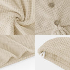 MaopaoBeauty 2 Pack Large Microfiber Hair Towel Wrap, Quick Dry Hair Towels - Image 5