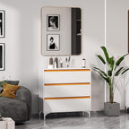 OmySalon Salon Station for Hair Stylists, Free Standing Barber Cabinet by OmySalon