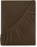 Royale Linen 400 Thread Count 100% American Grown Cotton Fitted Sheet Twin Size by ROYALELINENS