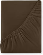 Royale Linen 400 Thread Count 100% American Grown Cotton Fitted Sheet Twin Size by ROYALELINENS