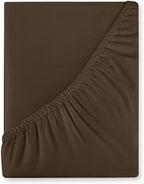 Royale Linens 400 Thread Count 100% American Grown Cotton Fitted Sheet Full Size by ROYALELINENS