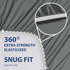Cathay Home Twin Fitted Sheet - Image 4