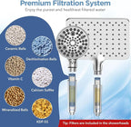 MakeFit Dual Filtered Rain Shower Head Combo, High Pressure Handheld Shower Head - Image 5