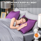 Mulberry Silk Pillowcase for Hair and Skin, Standard Size Cooling Silk Pillow - Image 6