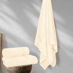 Elvana Home Cotton 2 Pack Oversized Bath Towel Set 28x55 inches, Large Bath - Image 4