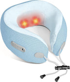 Electric Neck Massager, Portable Travel Pillow by Yincook
