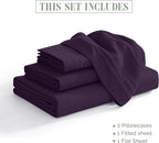 Elegant Comfort Luxurious 1500 Premium Hotel Quality Microfiber 4-Piece Sheet - Image 3