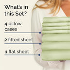 Split King 7 Piece Sheet Set - Image 2