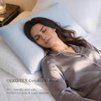 Blue Ridge Home Fashions Luxury Hotel Quality Cooling Pillows King Size Set of 2 - Image 3