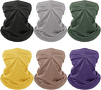 Geyoga 6 Pieces Summer UV Protection Cooling Neck Gaiter Face Clothing Neck by Geyoga