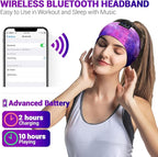 LC-dolida Sleep Headphones Bluetooth Headband Sleeping Wireless Headband - Image 3