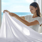 GOLD TEXTILES Full Flat Sheet 6 Pack – Brushed Microfiber Top Sheets - Image 5