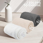 MaopaoBeauty Hair Towel Terry Cloth Absorbent Dry Anti Frizz Twist Plopping - Image 5