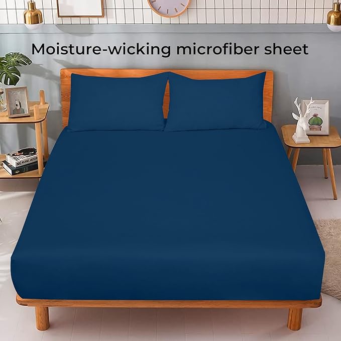 Royale Linens Fitted Sheet Full - Image 2
