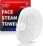 Face Steam Towel with Headband. Reusable Facial Steamer Spa Towels by Unknown