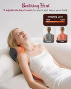 Back Massager for Pain Relief Deep Tissue, Kneading Shiatsu Neck and Back - Image 4