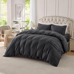 PURE ERA Jersey Knit Duvet Cover Set 100% T-Shirt Cotton Super Soft Comfy 3pc by PUREERA