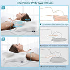 DONAMA Cervical Pillow for Neck and Shoulder Pain Relief, Cooling Contour - Image 4