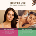 SVA Clove Essential Oil Organic – 4 Fl Oz – 100% Natural Organic Clove Oil - Image 5
