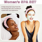 CUBACO Spa Headband and Wristband Set - Image 7