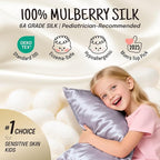 OLESILK 100% Mulberry Silk Toddler Pillowcase - Image 2