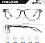 ANYLUV Blue Light Glasses Men Woman, Eye Strain Relief Eye Protection - Image 4