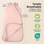 2-Pack Organic Baby Sleep Sacks, 100% Cotton - Image 3