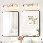 OCIOC 4-Light Vanity light fixtures, Brushed Nickel Vanity lights over mirror - Image 7