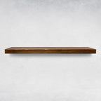 URBANDI, Rustic Floating Shelves, Hidden Bracket, Solid Wood, Heavy Duty - Image 3