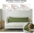 Simple&Opulence Body Pillow Cover 20" x 54", 100% Pure Linen, Ultra Soft and - Image 2