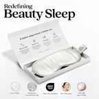 TheSleepGuard Pure Silk Sleep Mask Light Blocking Travel Essentials. Eye Masks - Image 2