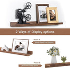 Fun Memories Picture Ledge Shelf, 24 Inch Floating Shelves Set of 2, Nursery - Image 6
