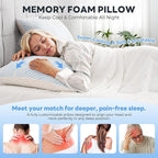 Cooling Bed Pillows for Sleeping 2 Pack Shredded Memory Foam Pillows King Size - Image 5