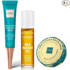 Onsen Nail & Cuticle Rescue Kit – Conditioner Serum, Repair Oil & Cuticle Balm by OnsenSecret