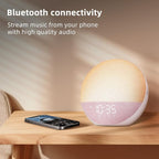 Odokee Sunrise Alarm Clock White Noise Machine: Natural Wake Up Light - Image 3