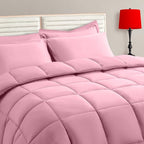 TAIMIT Pink Queen Size Comforter Set by TAIMITBedingSets