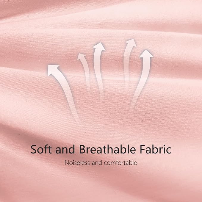TEXARTIST Premium 2100 Series King Comforter All Season Breathable Pink - Image 3