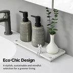 Razborci Instant Dry Sink Caddy Kitchen Sink Organizer, Quick Drying Stone Tray - Image 6