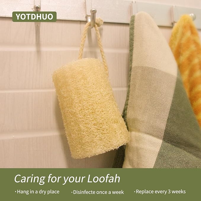 Natural Luffa Sponges Exfoliating Body Scrubber, Organic Loofah Unveil Your - Image 6