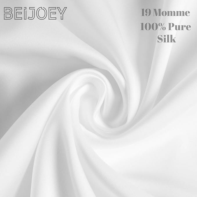 100% Mulberry Silk Pillowcase Set of 2 - Image 2