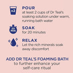 Dr Teal's Limited Edition Strawberry Serenade Pure Epsom Salt and Foaming Bath - Image 3