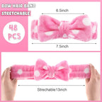 Tigeen 48 Pieces Spa Headband Bulk, Headband - Image 2