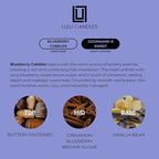 Lulu Candles | Blueberry Cobbler | Luxury Scented Soy Jar Candle | Hand Poured - Image 4