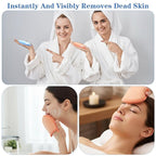 4 PCS Exfoliating Gloves, Exfoliating Facial Scrubber Mitt Facial Scrub Mitts - Image 4