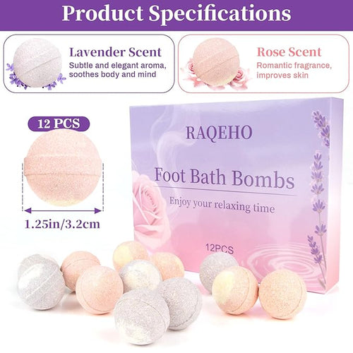 12PCS Foot Bath Bombs - Image 2